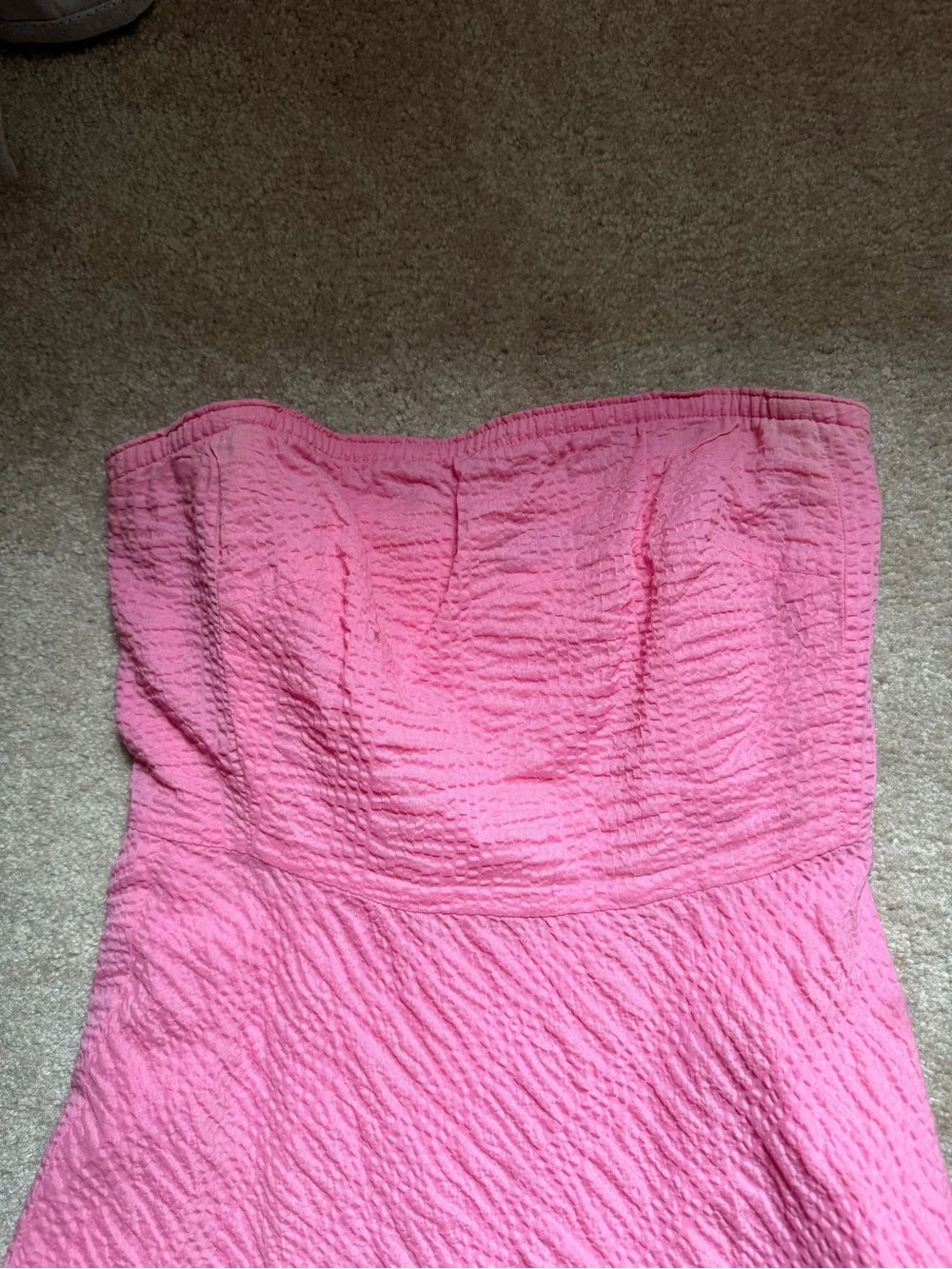 J. Crew Pink Cotton Dress